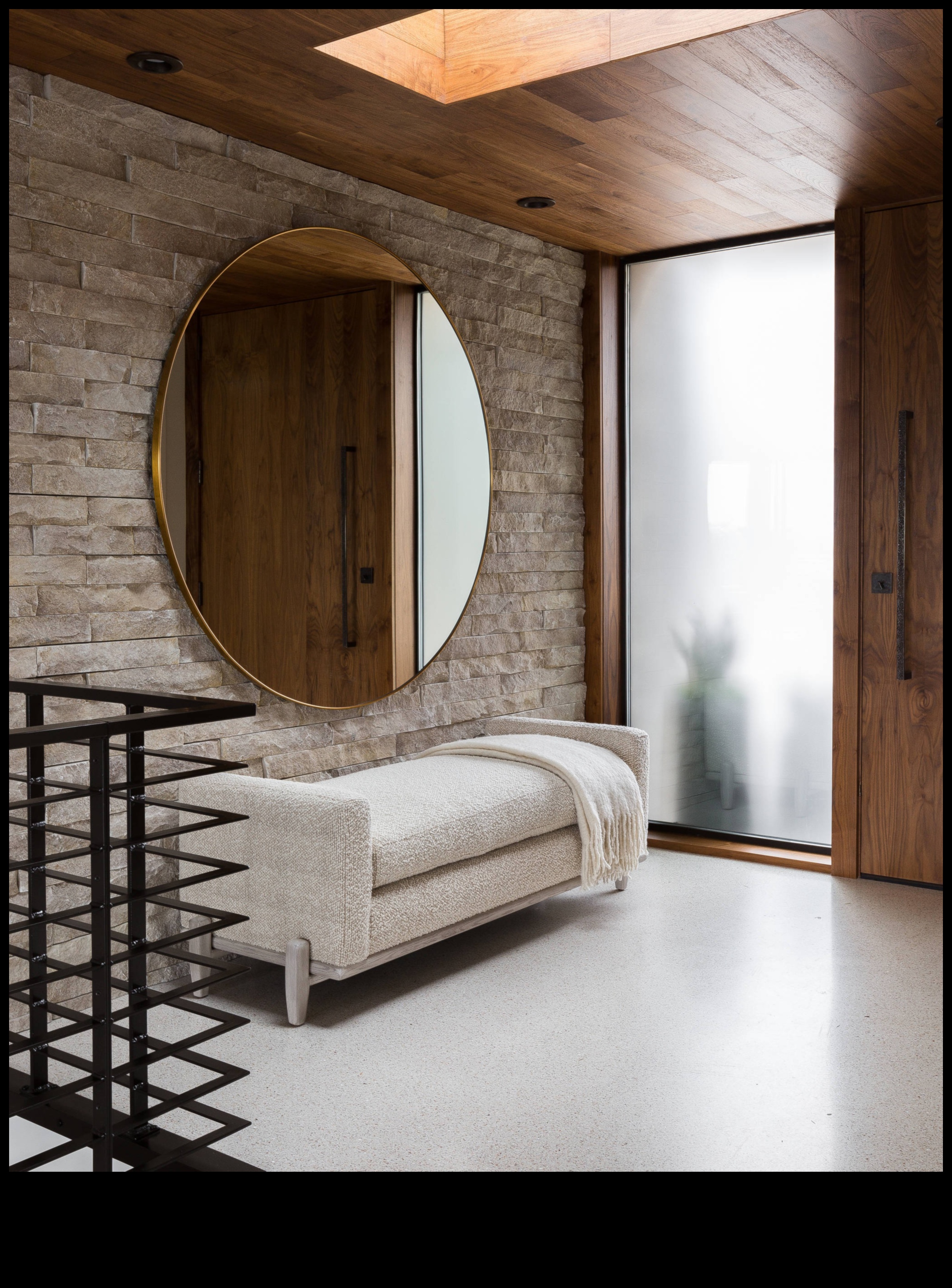 ديكور المدخل المعاصر: دليل للأسلوب الحديث 4 ديكور معاصر للمدخل لإحساس ترحيبي