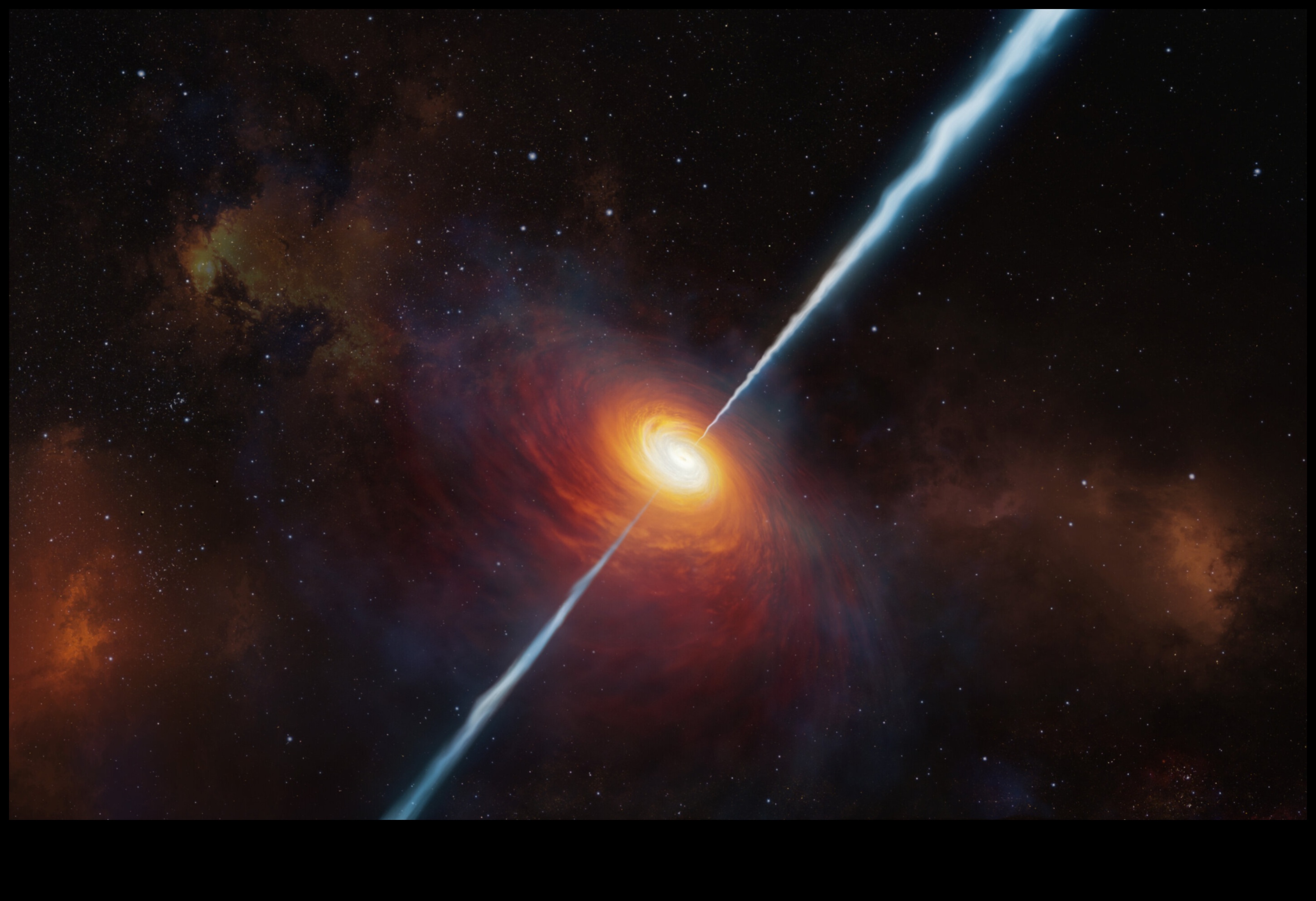 الكوازارات الكمومية: إضاءة المسرح الكوني بتألق شديد