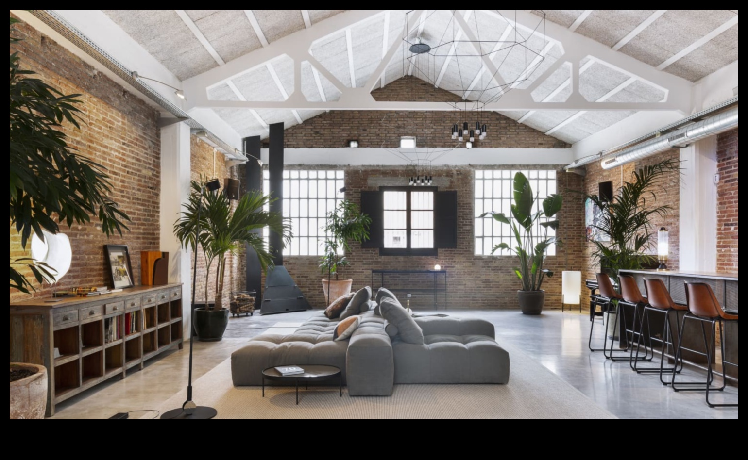 ديكور صناعي أنيق للمساحات الصغيرة 2 كيفية دمج الديكور الصناعي الأنيق مع الحياة الحضرية في شقة صغيرة؟