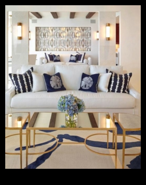 كيفية دمج الطرق الإبداعية لاستخدام اللمسات الذهبية في الديكور الساحلي؟