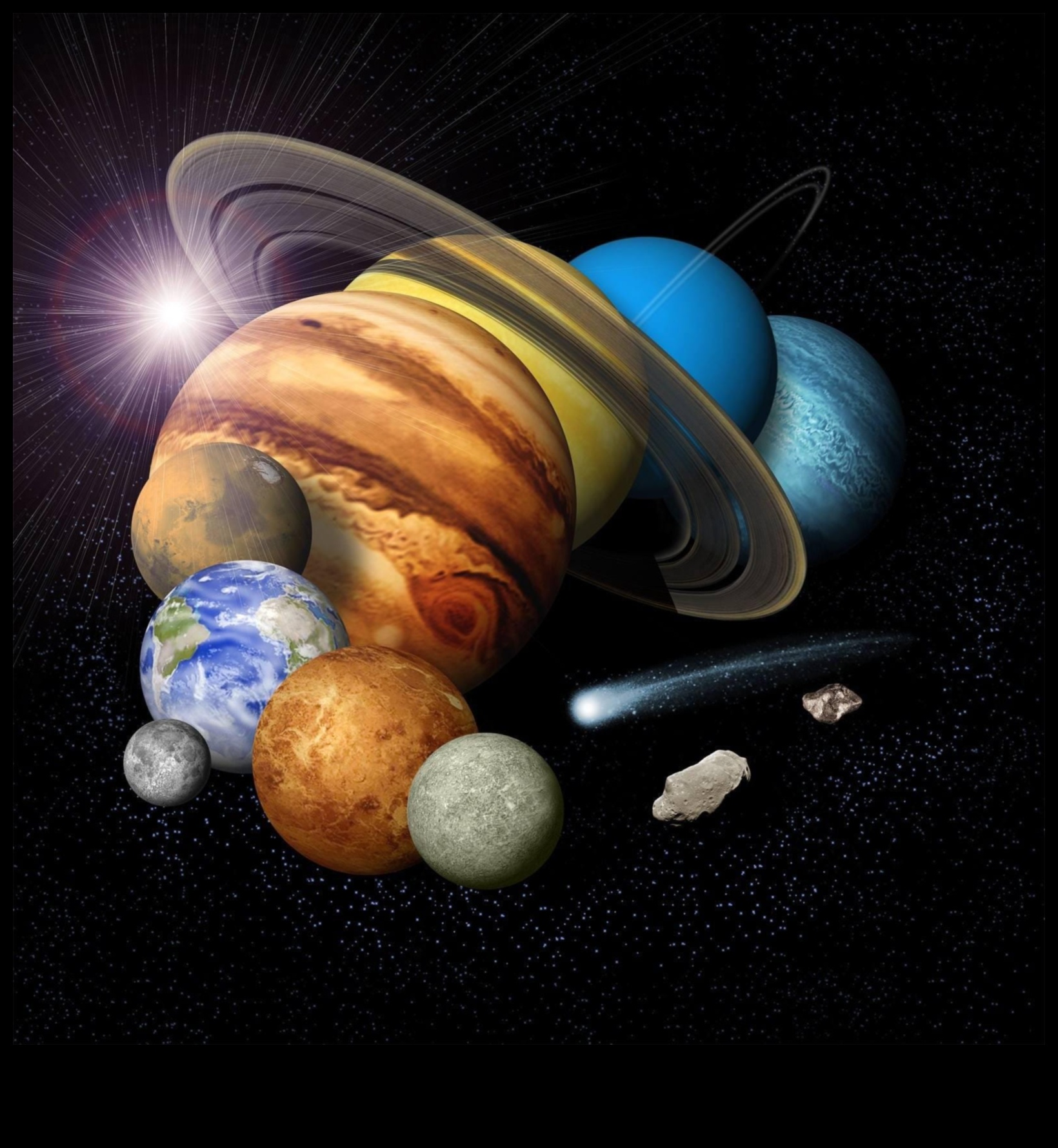 الأشقاء النجميون: نظرة حميمة على كواكب نظامنا الشمسي