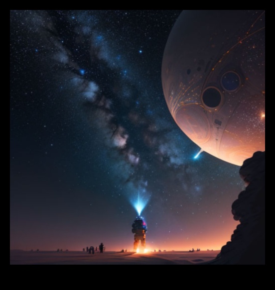 البدو السماوية: التجوال في الكون على متن سفن الفضاء